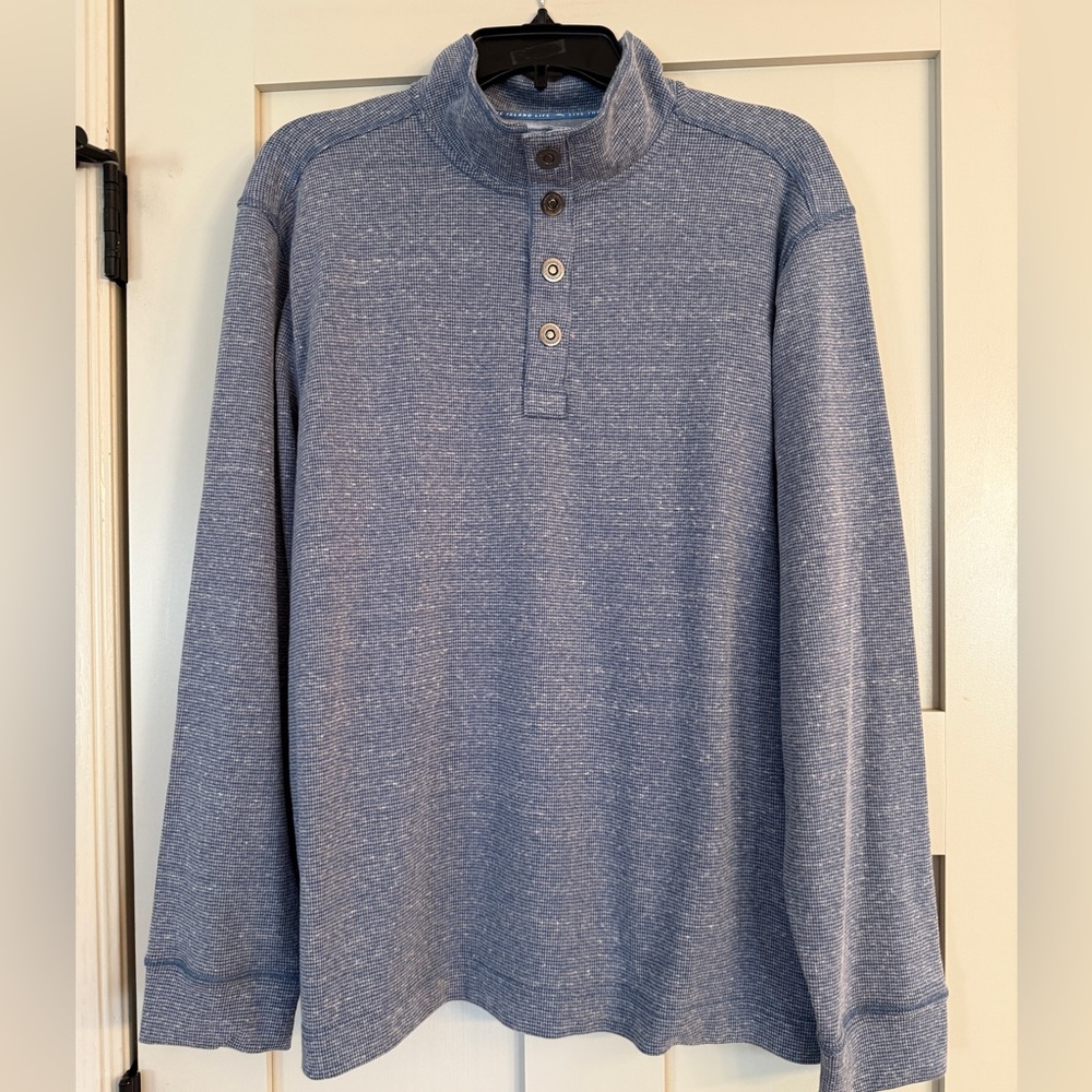 Tommy Bahama Salt Point Snap Mock Pullover